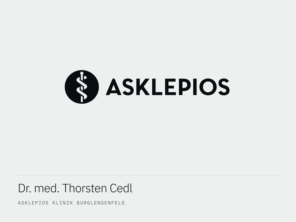 Asklepios Klinik Burglengenfeld: Fallbericht von Dr. med. Thorsten Cedl, Abteilung für Unfallchirurgie, Orthopädie und Sportmedizin
