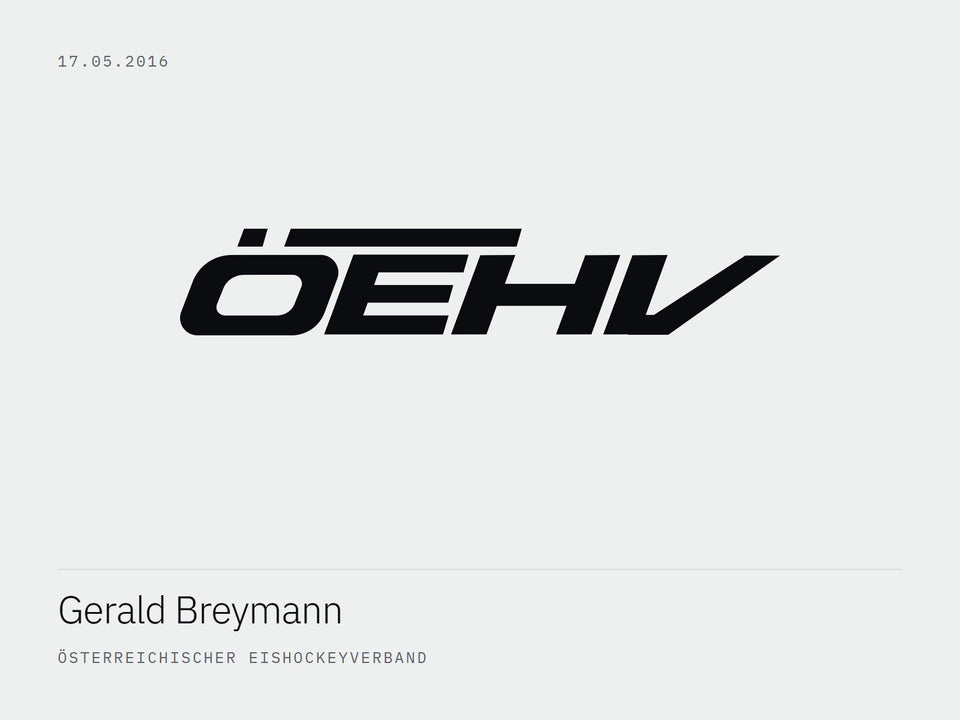 Eishockey-WM: Gerald Breymann, Österreichischer Eishockeyverband, Brief vom 17.05.2016