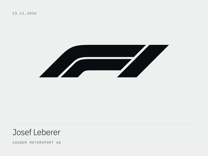 Formula 1: Josef Leberer, Sauber Motorsport, letter dated 15 November 2016