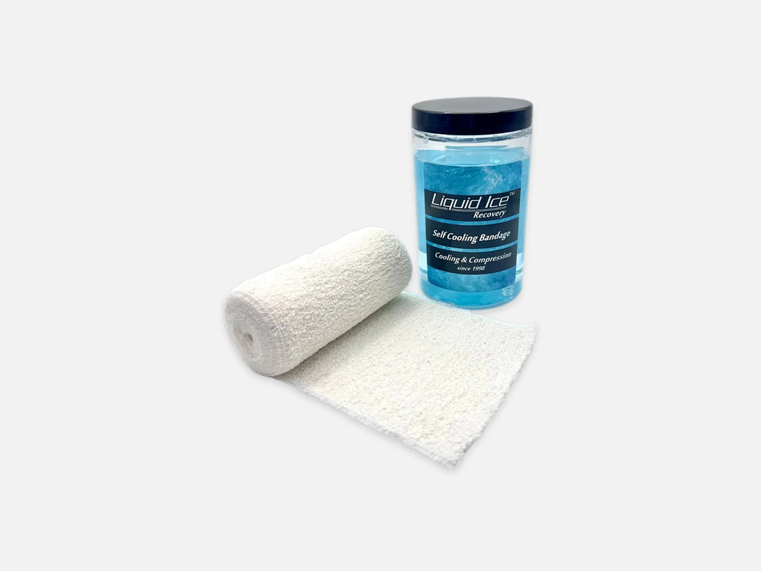 Self Cooling Bandage: Dose mit 360 ml Liquid Ice und Kühlbandage