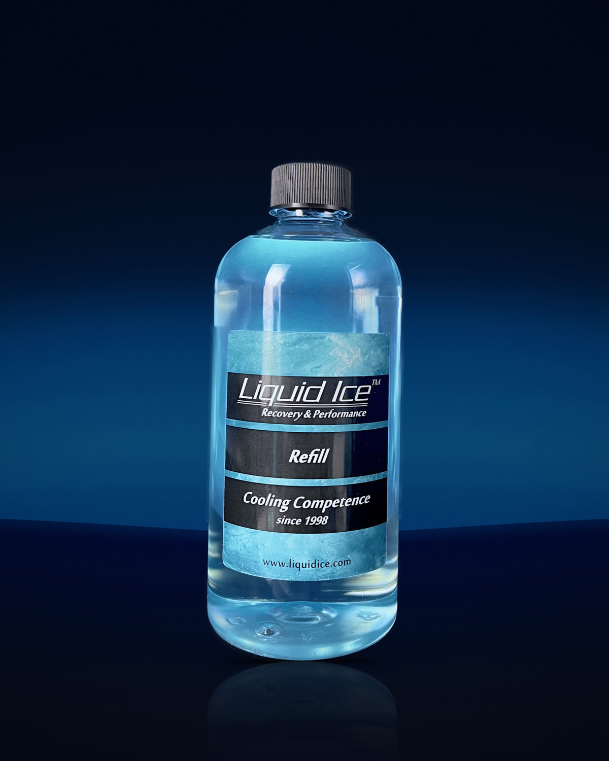 Die 500-ml-Flasche Liquid Ice zum Nachfüllen
